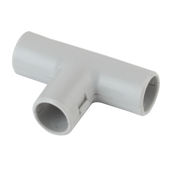 Купить оптом недорого Тройник ЭРА TR-16 для трубы разборный серый d16мм 10шт