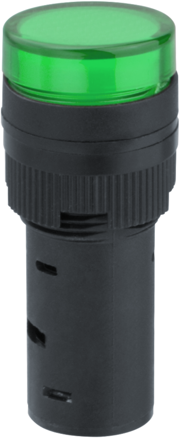 Лампа индикаторная Navigator 82 803 NBI-I-AD16-230-G зеленая d16мм 230В AC/DC купить в Минске